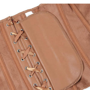 Women Leather Gothic Over Bust Steel <b>Boned</b> Plus Size Customised <b>Corset</b> Top Women <b>Corset</b> for Winter Wear Stylish Quality - Product Image 4