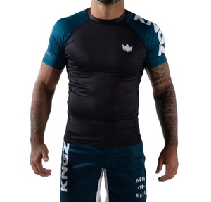 Jiu Jitsu MMA BJJ Anti-UV Respirant UPF50 + Sublimation Vente en Gros Rash Guard pour Hommes et Femmes par Edge Force Sportswear - Product Image 1
