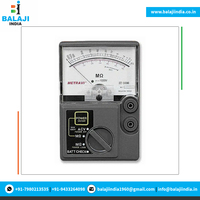 Comprobador de Aislamiento BALAJI INDIA(BI) de Buena Calidad, Medición de Voltaje y Baja Resistencia, 1 Año de Garantía, Cables/Fios Giratorios