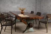 Table de toilette moderne minimaliste en fer pour usage extérieur et intérieur, mobilier de bureau à domicile et de salon, marque LBN, OEM/ODM acceptés