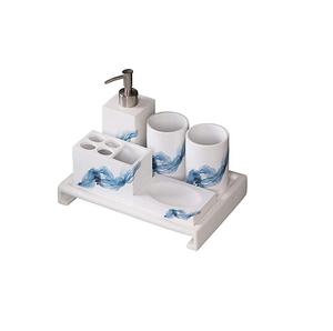 Meilleures ventes Ensemble de salle de bain en résine époxy de qualité standard pour hôtels maisons restaurants - Product Image 3