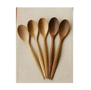 仿古木套5勺厨具木勺餐具雕刻定制橄榄木勺