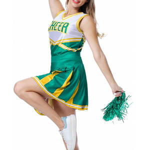 Vente directe d'usine Uniforme de pom-pom girl sans manches Nouveau style de vêtements de sport Uniforme de pom-pom girl - Product Image 4