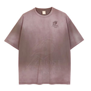Camiseta de Alto Rendimiento Resistente a la Decoloración Solar, Algodón Grueso Premium, Ropa Urbana Informal para Uso Diario - Product Image 4