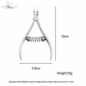 Coupe-cuticules en acier inoxydable argenté, best-seller, pour doigts et orteils, qualité supérieure OEM, INNOVAMED INSTRUMENTS - Product Image 4