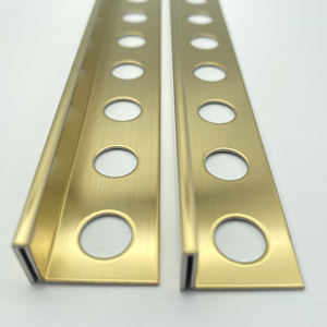 Pavimenti interni L sezione piastrelle in ceramica angolare rivestimento flettente bordo lucido finitura per dispositivi di protezione - Product Image 6