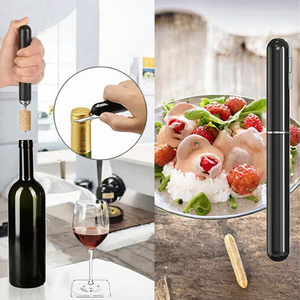 Ouvre-bouteille de vin moderne en plastique, pompe à air facile à transporter, amusant et pratique - Product Image 2