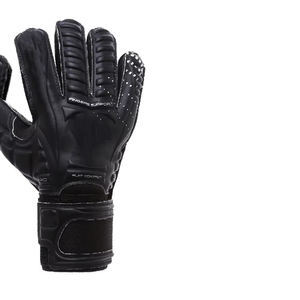 Gants de gardien de but de football en latex professionnels, respirants, imperméables, à doigts complets, avec sangle de poignet réglable et fermeture à lacets pour l'extérieur - Product Image 2