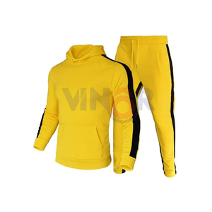 Survêtement à capuche léger et respirant sur mesure, grande taille, uni, pour homme, vêtements de sport d'automne, course à pied, jogging, design personnalisé - Product Image 6