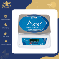 Balance de cuisine numérique électronique de table personnalisée ACE Worldwide Distributor, meilleure qualité (SPR 240x300), capacité 30 kg, acier doux