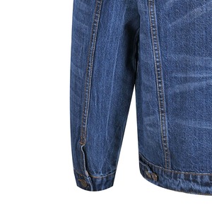 Mode Denim Veste Hommes Slim Fit Causal Ados Garçons Denim Jeans Vestes et Manteaux Denim Fourrure Veste pour Hommes - Product Image 4