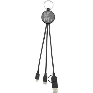 Câble de charge en bambou Tecta 6-en-1, gadgets durables, gestion des câbles et accessoires - Product Image 5