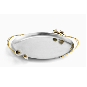 Food Tableware Metal Party Decorations <b>Ramadan</b> Tray Decorative Luxury Design <b>Chocolate</b> Serving Tray - Product Image 5