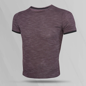 Camiseta Deportiva para Hombre, Teñida, Ecológica, de Secado Rápido, Transpirable, Antiarrugas, 100% Algodón, Corte Regular, Manga Corta, Venta al Por Mayor - Product Image 4