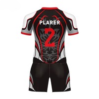 Conjunto de Camiseta Deportiva de Rugby para Adultos, Personalizada, Transpirable, con Diseño Sublimado, para Clubes y Equipos, Tallas Grandes, 100% de Alta Calidad