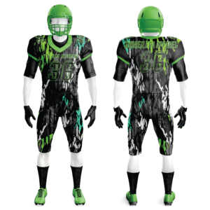 Nouvel arrivage de maillots de football pour jeunes uniformes de football américain personnalisables technique de sublimation populaire grande taille - Product Image 3