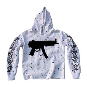 Sweatshirts unis personnalisés unisexes Sweatshirts à capuche d'hiver brodés OEM pour hommes Polyester coton vierge vente en gros du fabricant - Product Image 1