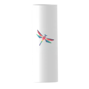 Tubo Long Drink bianco personalizzato con stampa digitale 7cm, design europeo, stampa digitale personalizzata, nessun minimo d'ordine, prodotto in Francia - Product Image 1