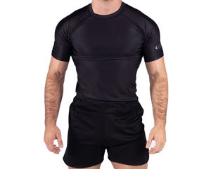 เสื้อกันผื่นใช้ได้ทั้งชายและหญิงมีโลโก้ตามสั่งเสื้อผ้ากันยูวีแขนสั้นระบายอากาศได้ - Product Image 1