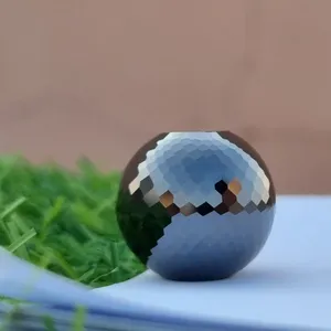 AAAGrade Perles de Moissanite noire à facettes de 20mm Perles de pierre de 8mm pour la fabrication de bijoux Hip Hop personnalisés - Product Image 6