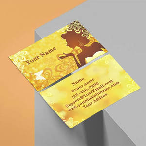โลโก้ การออกแบบ นามบัตรส่วนบุคคลของคุณ การ์ดพิมพ์ออกแบบเอง คุณภาพดี เพียงแค่ใส่ข้อมูลของคุณ - Product Image 5