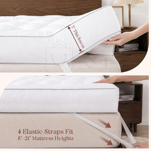 Colchón Plegable de Espuma Lavable de Nuevo Diseño con Relleno Ligero para Dormir a Diario, Acolchado Premium - Product Image 3
