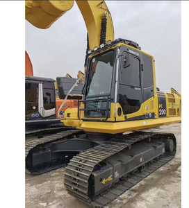 Excavadora de cadenas Komatsu PC200 de 20 toneladas de calidad, excavadora usada, máquina de construcción con certificación EPA y CE en venta - Product Image 2