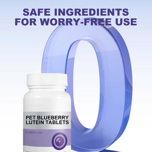 Kediler ve Köpeklerde Göz Sorunlarını Önlemek İçin Düşük Fiyatlı Toptan Evcil Hayvan Yaban Mersini <span class=keywords><strong>Lutein</strong></span> Tabletleri Evcil Hayvan Sağlık Takviyesi - Product Image 3