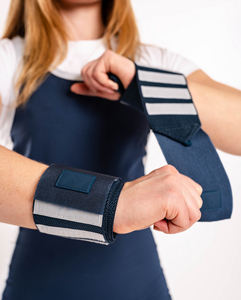 ที่รัดข้อมือสำหรับยกน้ำหนักที่รัดนิ้วโป้งช่วยในการปรับกำลังยกกระชับข้อมือระบายอากาศได้ดีไม่ลื่นข้อมือ - Product Image 5