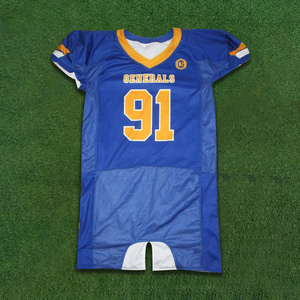Wholesale Custom American Football Jersey for Children Plus Size Short Breathable Sublimation Technique Pakistan Supplier - Product Image 5