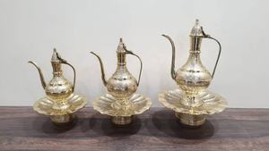 ที่ล้างมือทำจากทองเหลืองนูนสำหรับร้านค้าตกแต่งบ้านอาหรับและตะวันออกกลางตามสั่ง - Product Image 6