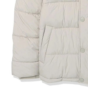 2026 Men Style <b>Fleece</b> Jacket Stand Collar Front Logo High Quality Insulation Winter Waterproof Outdoor Casual Bamboo Lining - Product Image 6