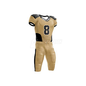 Uniformes de fútbol americano juvenil de nuevo diseño de alta calidad, ropa deportiva de tamaño XL personalizada para niños, barata con MOQ bajo - Product Image 5