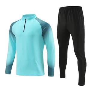 Conjunto de chándal para hombre de poliéster personalizado 100% ajustado regular holgado OEM gimnasio correr entrenamiento con logotipo de impresión y bordado - Product Image 2