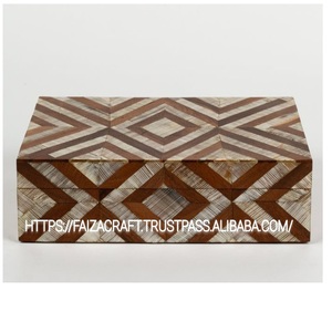 กล่องเครื่องประดับเรซินที่มีการฝังสไตล์รักทางทะเลสำหรับตกแต่งบ้านโดย faizacraft - Product Image 3