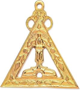 Collier de chapitre First Veil Royal Arch - Collier de type chaîne plaqué or, type de bijou : sans pierre précieuse - Product Image 5