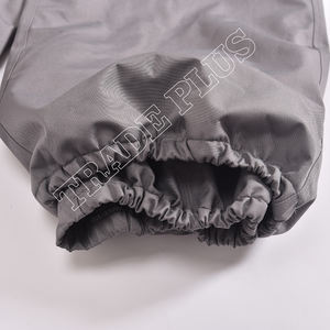 Outdoor Grey Ski Pants Insulated Waterproof Snow <b>Trousers</b> with <b>Belt</b> Loops Front Closure and Elastic Hem Cuffs - Product Image 6