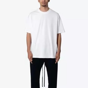 T-shirt en coton décontracté à manches courtes pour homme, basique, streetwear d'été, vente en gros OEM ODM, t-shirt oversize pour homme - Product Image 4