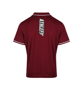 Athlefit ชุดลำลองสำหรับผู้ชายดีไซน์คลาสสิกผ้าแจ็คการ์ดสำหรับเสื้อโปโลน้ำหนักเบาสวมใส่สบายด้านในมีสีตัดกัน - Product Image 6