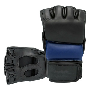 New Arrival MMA <b>Gloves</b> Fight Heavy Bag <b>Glove</b> Boxing Fitness Training Grappling Punching PU Material Hook and Loop Closure - Product Image 4