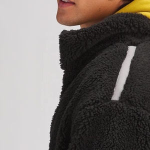 Nouveautés-Vestes en polaire à col montant pour hommes, grande taille, design personnalisé, vente en gros, saison d'hiver, prix raisonnables - Product Image 3