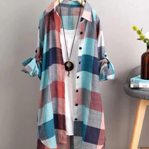 Camisas al por mayor de calidad superior, camisas de mujer transpirables lisas de tendencia, camisa informal personalizada de manga larga para mujer - Product Image 2