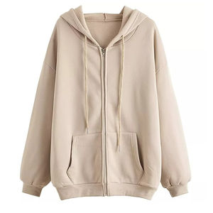 2025 Top Trending Women Zipper Hoodie Disponible con personalizar colores Elegante Women Zipper Hoodie Basics - Product Image 4