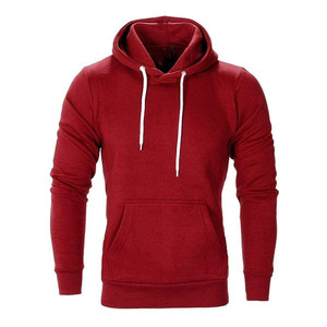 Sweat-shirt à capuche 100 coton pour homme, sweat-shirt surdimensionné avec impression bouffante sans ficelle - Product Image 2