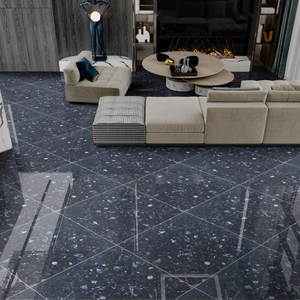 AZULEJOS DE PORCELANA ACRISTALADOS PULIDOS 600X600MM INTERIORES DE VIDA DE LUJO ALTO BRILLANTE ACTUALIZACIÓN AZULEJOS CUADRADOS - Product Image 2