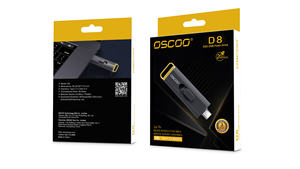 Unidad Flash SSD OSCOO de 20 Gbps, 512 GB, 1 TB, <span class=keywords><strong>2</strong></span> TB, USB 3.<span class=keywords><strong>2</strong></span> Gen <span class=keywords><strong>2</strong></span>*<span class=keywords><strong>2</strong></span>, Tipo C, hasta 2100 MB/s, SSD Portátil - Product Image 3