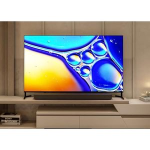 55-Inch 4K Smart <b>TV</b> with 13-Speaker Soundbar Bundle <b>USB</b> & AUX Interface Remote Control Function - Product Image 1