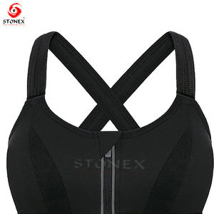 2023 nouveau vêtements actifs femmes soutien-gorge sans couture Fitness vêtements de Sport personnalisé imprimé Logo femmes soutien-gorge de sport - Product Image 2