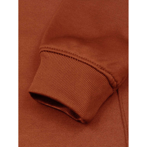 Survêtement d'hiver deux pièces à capuche tendance pour hommes élégants pour la formation Options d'impression personnalisées Écologique Solide Casual Hooded - Product Image 3