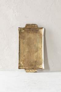 <b>Mirror</b> polished Brass Serving <b>Tray</b> for Restaurant Food Serving <b>Tray</b> brass <b>tray</b> Wholesale Manufacturer of India - Product Image 6